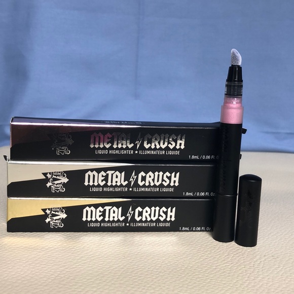 kvd vegan beauty metal crush liquid highlighter